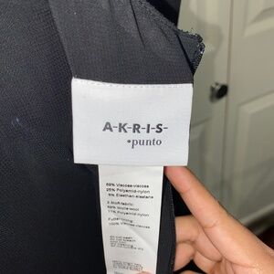 Akris Punto Black dress